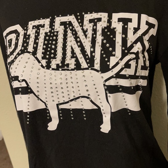 PINK Victoria’s Secret long sleeve top sz S - Picture 2 of 8